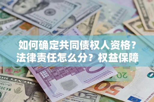 北京如何确定共同债权人资格？法律责任怎么分？权益保障技巧揭秘！