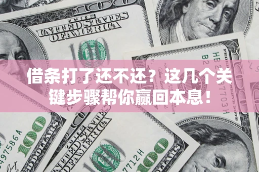 北京借条打了还不还？这几个关键步骤帮你赢回本息！