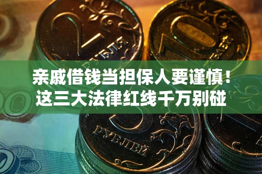 北京亲戚借钱当担保人要谨慎！这三大法律红线千万别碰