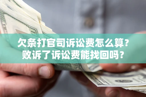 北京欠条打官司诉讼费怎么算？败诉了诉讼费能找回吗？