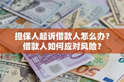 北京担保人起诉借款人怎么办？借款人如何应对风险？