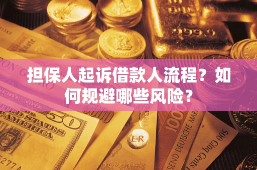 北京担保人起诉借款人流程？如何规避哪些风险？