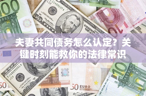 北京夫妻共同债务怎么认定？关键时刻能救你的法律常识