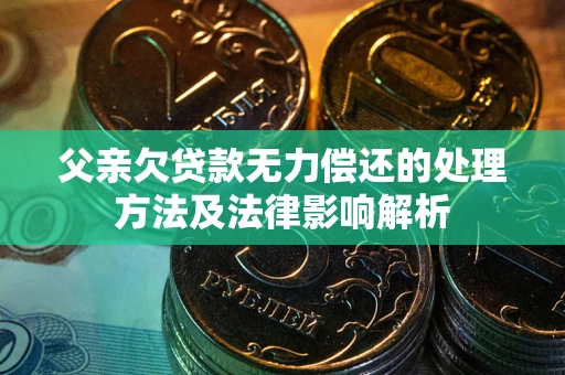 北京父亲欠贷款无力偿还的处理方法及法律影响解析
