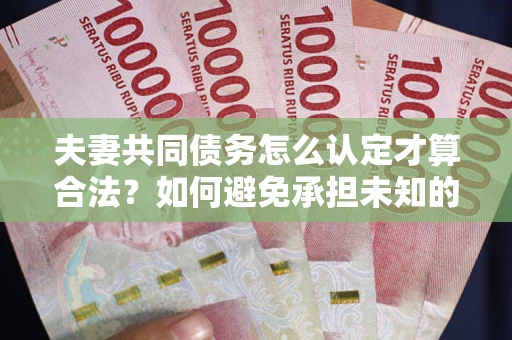 北京夫妻共同债务怎么认定才算合法？如何避免承担未知的债务风险？